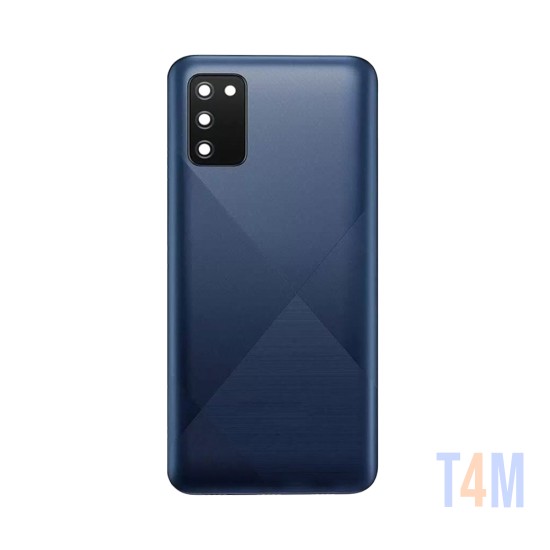 Tampa Traseira+Lente da Câmera Samsung Galaxy A02s/A025 Azul